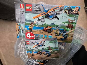 LEGO Jurassic World 75942 Velociraptor: Reddingsmissie beschikbaar voor biedingen
