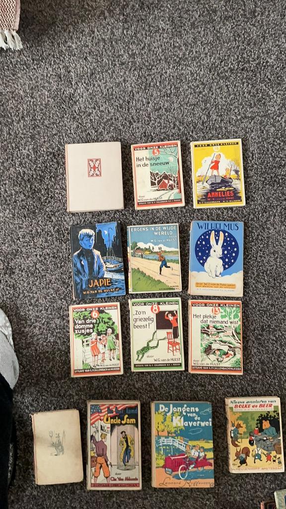 Oude kinderboeken van WG van de Hulst, Ophalen of Verzenden, Gelezen