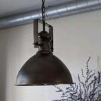Industriële hanglamp, antraciet Ø43x49 cm, Ophalen, Zo goed als nieuw, Minder dan 50 cm