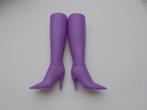 barbie hoge laarzen met bandje lila nieuw, Ophalen of Verzenden, Nieuw, Barbie