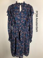 POM Amsterdam Jurk  (mt: 38) 14,6/8572, Maat 38/40 (M), POM Amsterdam, Blauw, POM Amsterdam