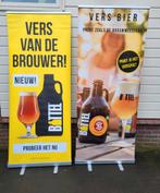 Banner roll up jopen bottel bier reclamebord, Ophalen, Gebruikt, Reclamebord, Plaat of Schild, Overige merken
