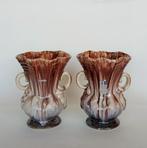 Stel Vazen Bay Keramik W-Germany Vintage 1950’s, Antiek en Kunst, Antiek | Keramiek en Aardewerk, Ophalen of Verzenden