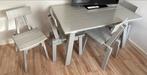 Piet Hein Eek Ikea Industriell limited edition set, Ophalen, Gebruikt, 4 tot 6 stoelen