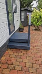 Prachtige opstap voor chalet, caravan,, Recreatiewoning, Ophalen of Verzenden, Nieuw, Hout