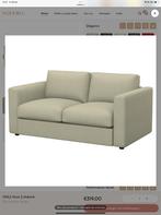 Vimle hoes IKEA 2 en 3 zit lederlook, Huis en Inrichting, Ophalen of Verzenden, Nieuw, Leer