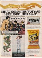 Retro reclame 1979 Smiths yam yam chips zoutje, Verzamelen, Retro, Ophalen of Verzenden, Overige typen