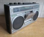 Hitachi radio cassetterecorder retro boombox TRK7340E, Ophalen, Gebruikt, Radio