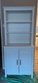Witte buffetkast IKEA Brusali, Huis en Inrichting, Kasten | Buffetkasten, Ophalen, Kunststof, Gebruikt, 50 tot 100 cm