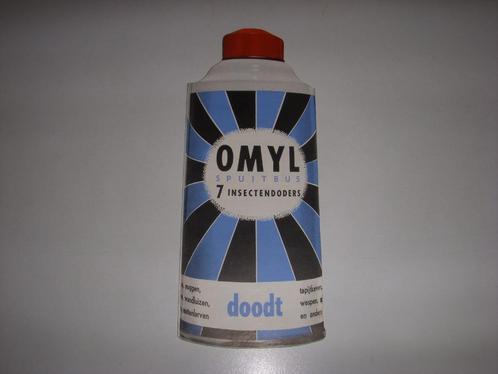 Folder OMYL spuitbus insectendoder jaren 60, Boeken, Catalogussen en Folders, Zo goed als nieuw, Folder, Ophalen of Verzenden