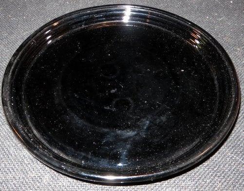 Persglazen onderschotel, A.D. Copier, Antiek en Kunst, Antiek | Glas en Kristal, Ophalen of Verzenden