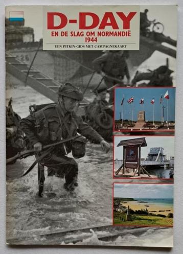 D-Day + slag om Normandië - Pitkin-gids met campagnekaart beschikbaar voor biedingen