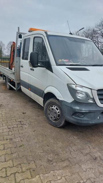 Mercedes sprinter oprijwagen met werk beschikbaar voor biedingen