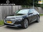 Audi E-tron Sportback 55 quattro Edition 95 kWh Pano|B&O|NAP, Automaat, Zwart, 95 kWh, 43 €/maand