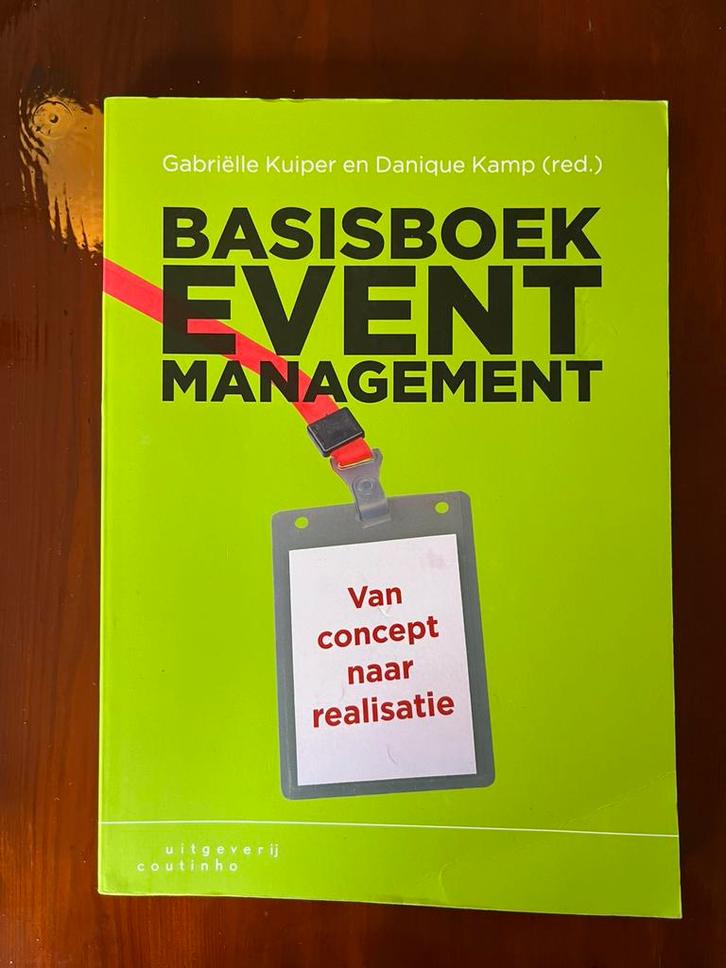 Basisboek eventmanagement - Kuiper en Kamp, Boeken, Wetenschap, Zo goed als nieuw, Sociale wetenschap, Ophalen of Verzenden