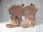 Sneeuwboots laarzen met franjes maat 41, Kleding | Dames, Schoenen, Hoge laarzen, Verzenden, Beige, Assem
