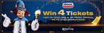 4 Tickets UNOX-dag efteling + parkeerkaart, Drie personen of meer, Ticket of Toegangskaart