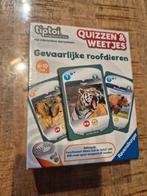 Tiptoi quizzen en weetjes gevaarlijke roofdieren NIEUW, Verzamelen, Speelkaarten, Jokers en Kwartetten, Ophalen of Verzenden, Nieuw