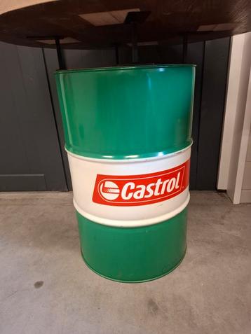 Olieton, 200 liter, olievat, oliedrum,  barrel, stookton  beschikbaar voor biedingen