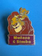 Originele pin van Disney, de Leeuwenkoning, Mufasa en Simba, Verzamelen, Speldjes, Pins en Buttons, Ophalen of Verzenden, Zo goed als nieuw