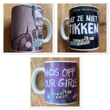 3FM Serious Request Bekers/Mokken beschikbaar voor biedingen