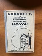 Kookboek v/d Amsterdamse Huishoudschool door C.J. WANNÉE, Boeken, Kookboeken, Gelezen, C.J. Wannee, Nederland en België, Tapas, Hapjes en Dim Sum