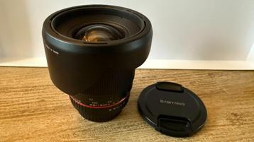 Samyang 16mm F/2.0 ED AS UMC CS beschikbaar voor biedingen