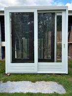 Schuifpui  240 breed 254 hoog dubbel glas, Doe-het-zelf en Verbouw, Kozijnen en Schuifpuien, Gebruikt, 225 cm of meer, Ophalen of Verzenden