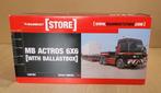Mammoet MB Actros 6x6 ballastbox, Hobby en Vrije tijd, Modelauto's | 1:50, Ophalen, Nieuw, Bus of Vrachtwagen, Wsi