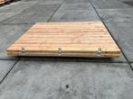 Dubbele Douglas poort met stalen frame, Ophalen, Nieuw, 150 tot 200 cm, Hout