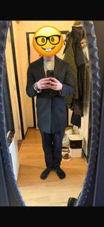 Nieuwe Suitsupply Pure Cashmere Charcoal Overcoat maat 44, Nieuw, Ophalen of Verzenden, Grijs, Maat 46 (S) of kleiner
