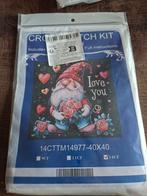 14CT borduurwerk voorbedrukt met draad, Ophalen of Verzenden, Nieuw, Handborduren, Patroon