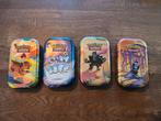 Pokémon tin, Ophalen of Verzenden, Zo goed als nieuw, Meerdere kaarten
