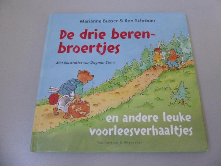 Mooi (voor)lees boekje De drie beren broertjes, Boeken, Kinderboeken | Kleuters, Zo goed als nieuw, Sprookjes, Jongen of Meisje