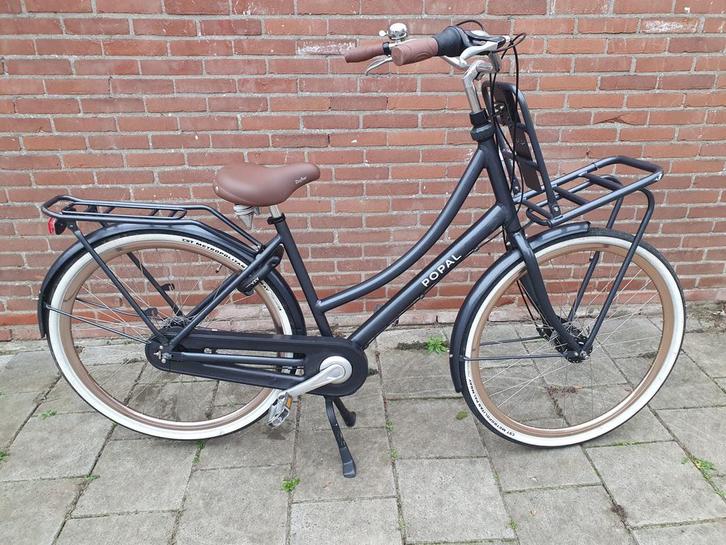 Popal fiets daily dutch prestige rosé gouden velgen, Fietsen en Brommers, Fietsen | Dames | Damesfietsen, Gebruikt, Overige merken