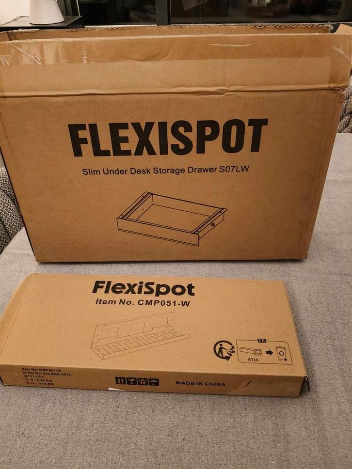 FlexiSpot lade en kabelgoot - Nieuw in doos, Huis en Inrichting, Bureaus, Nieuw, Ophalen of Verzenden