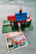 Lego gebouw (set 356) op bouw plaat, met bouw boekje., Ophalen of Verzenden, Gebruikt, Complete set, Lego