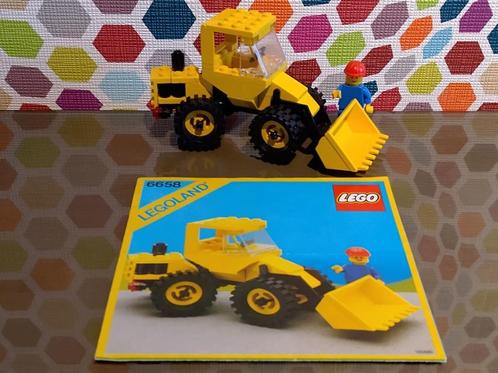 LEGO 6658 LEGOLAND Bulldozer, Kinderen en Baby's, Speelgoed | Duplo en Lego, Gebruikt, Lego, Complete set, Ophalen of Verzenden