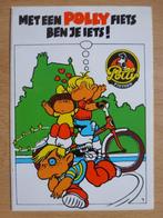 Vintage oude sticker Met een Polly fiets ben je iets !, Verzamelen, Stickers, Nieuw, Ophalen of Verzenden