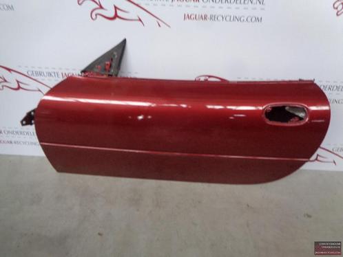Deur links Jaguar  XK8 XKR Kleur rood FJA3029AE, Auto-onderdelen, Carrosserie en Plaatwerk, Deur, Jaguar, Voor, Links, Gebruikt