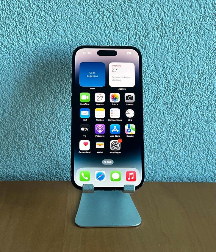 Apple iPhone 14 Pro | 14 Pro Max | 128GB | Zwart | Garantie, Telecommunicatie, Mobiele telefoons | Apple iPhone, Refurbished, 128 GB