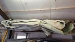 Grote horeca parasol incl. voetplaat aan beton, Ophalen, Gebruikt, 3 tot 4 meter, Stokparasol
