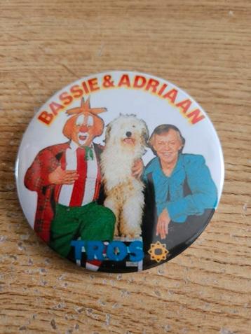 Bassie & Adriaan TROS Button beschikbaar voor biedingen
