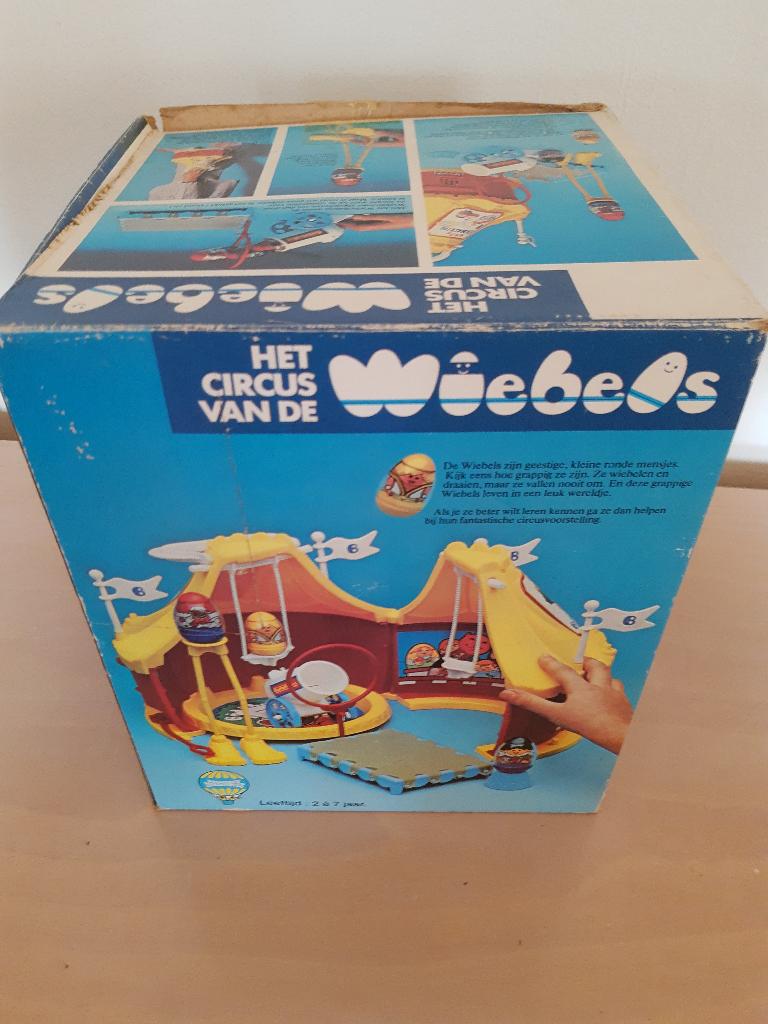 Vintage Weebles Circus - Circus van de Wiebels met doos, Ophalen of Verzenden, Gebruikt