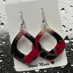 Red Black️oorbellen, Ophalen of Verzenden, Nieuw, Overige materialen, Hangers