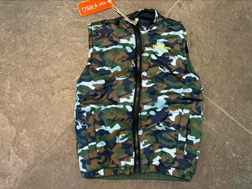 NIEUW bodywarmer mt 110/116 tygo&vito (€60) 6a beschikbaar voor biedingen