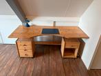 Verstelbaar Bureau met Lade kastjes, Huis en Inrichting, Bureaus, Ophalen of Verzenden, In hoogte verstelbaar, Gebruikt, Bureau
