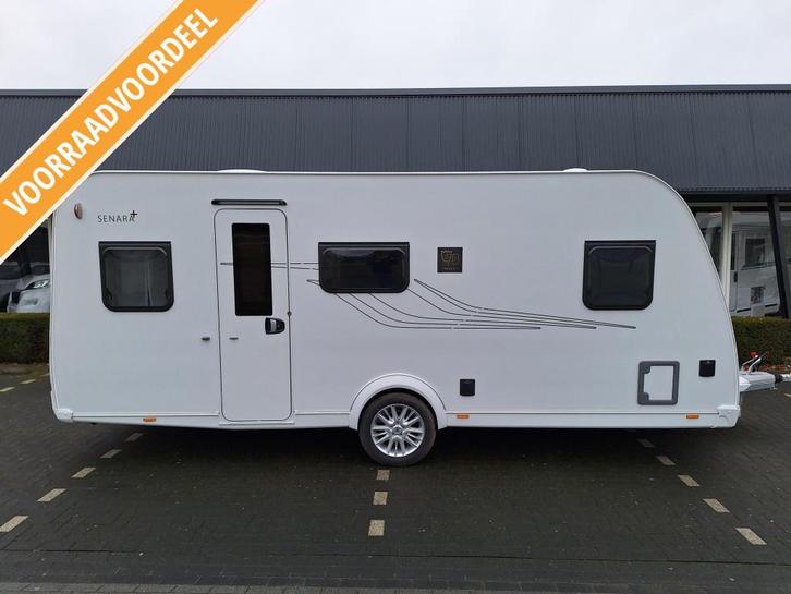 Tabbert Senara 490 TD VINKEN VOORRAAD VOORDEEL, Caravans en Kamperen, Caravans, tot en met 4, 1250 - 1500 kg, Rondzit, Tabbert