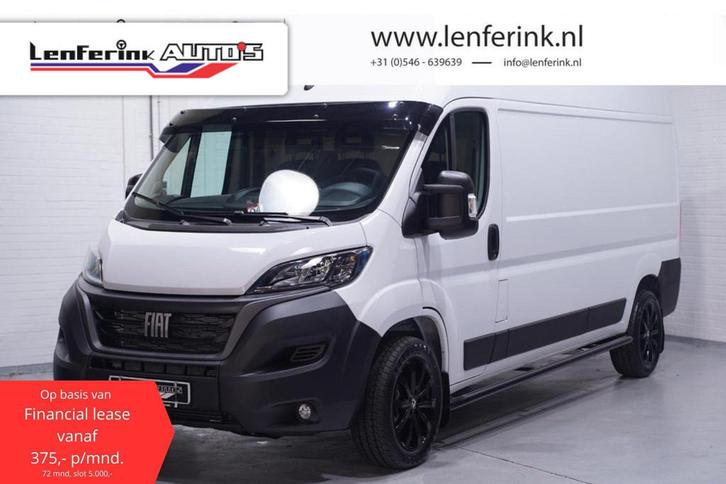Fiat Ducato 2.2 MultiJet 140 pk L3H2 Black&White Edition Air, Auto's, Bestelauto's, Bedrijf, Te koop, ABS, Airconditioning, Alarm
