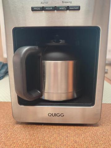 Quigg Koffiezetapparaat - Geen Filters, Timer beschikbaar voor biedingen